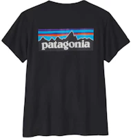 (Women) Patagonia Responsibili-Tee P-6 Logo Vintage Print Short Sleeve T-Shirt 37567 (Women) Patagonia Responsibili-Tee P-6 Logo Vintage Print Short Sleeve T-Shirt 37567