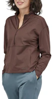Cheap (W) Patagonia 素色半拉鍊長袖套頭衫 26235