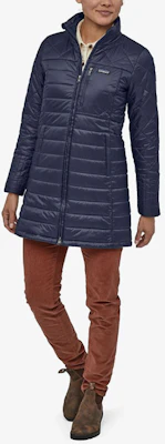 (Women) Patagonia Solid Color Logo Stand Collar Jacket 27695 6