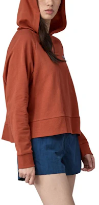 (W) 파타고니아 솔리드 컬러 풀오버 후드 긴팔 42155-스몰더 블루 42155-SMOLDER-BLUE 6