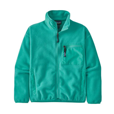 (Women) Patagonia Synchilla Fleece Lightweight Warm Outdoor Stand-Up Collar Jacket 22955