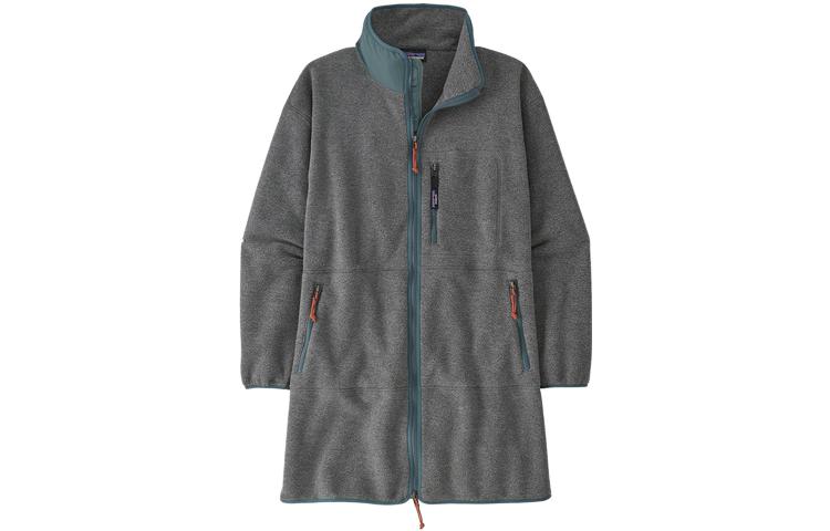 (Women) Patagonia Synchilla Fleece Stand Collar Zip Jacket - Gray 22960