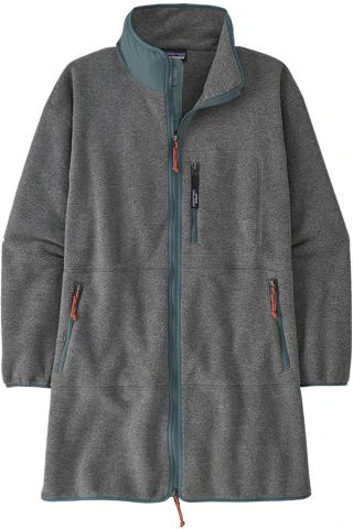 women-patagonia-synchilla-fleece-stand-collar-zip-jacket-gray-22960