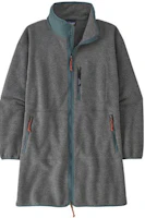 (Women) Patagonia Synchilla Fleece Stand Collar Zip Jacket - Gray 22960 (Women) Patagonia Synchilla Fleece Stand Collar Zip Jacket - Gray 22960