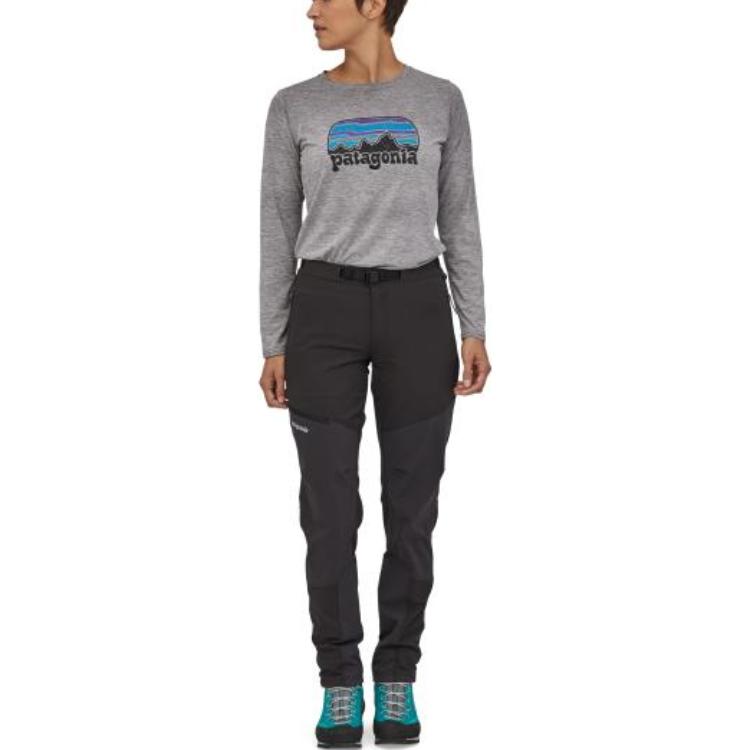 Shop (W) Pantalones de Senderismo Patagonia Terravia Alpine Tapered Multicolor Elásticos 82965