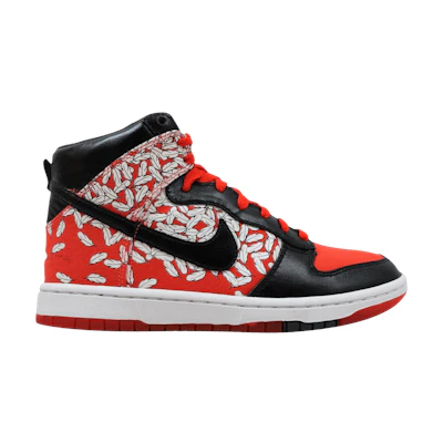 (W) Paule Marrot Nike Dunk High Skinny 'Aurore - Feathers'
