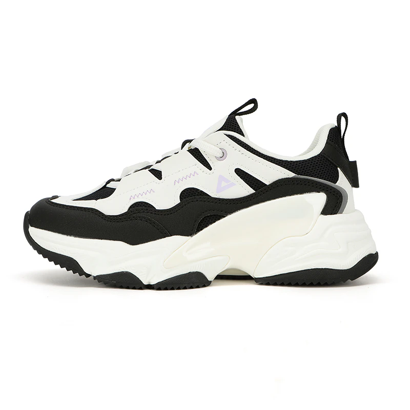 women-peak-taichi-retro-dad-shoes-black-beige-cushioning-non-slip-stylish-et-41272-e-black-beige
