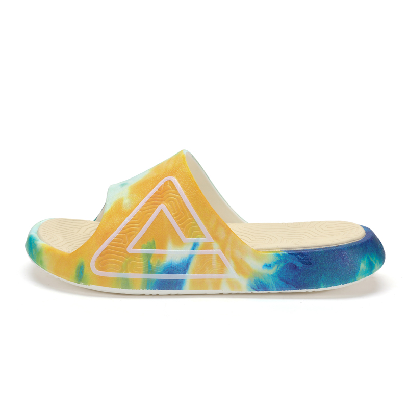 (W) Peak TaiJi Trinomic Slide 'Milk Jade Caribbean Blue'