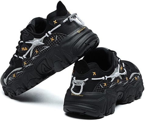 (W) FILA×島田ペペ ローカットスニーカー 黒 F12W124153FBK Purchase (W) FILA×島田ペペ ローカットスニーカー 黒 F12W124153FBK