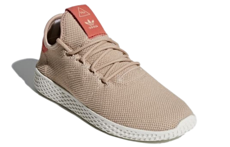 Lookbook (W) Pharrell x adidas Tennis HU 'Ash Pearl' dalam warna 'Mutiara Ash' DB2564