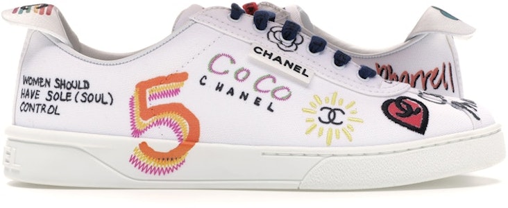 (W) ファレル×シャネル ロゴスニーカー 19D-G34877-X53027-C2340 Buy (W) ファレル×シャネル ロゴスニーカー 19D-G34877-X53027-C2340