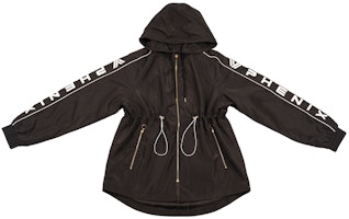 (Women) Phenix MISS Series Colorblock Letter Hooded Drawstring Waist Jacket Women PCEW2WT05 (Women) Phenix MISS Series Colorblock Letter Hooded Drawstring Waist Jacket Women PCEW2WT05