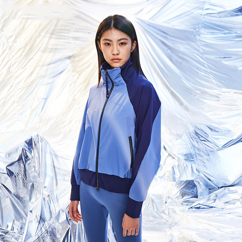 Shop (W) 페닉스 MISS 시리즈 컬러블록 방수 하이넥 아웃도어 자켓 PCDW2WT01