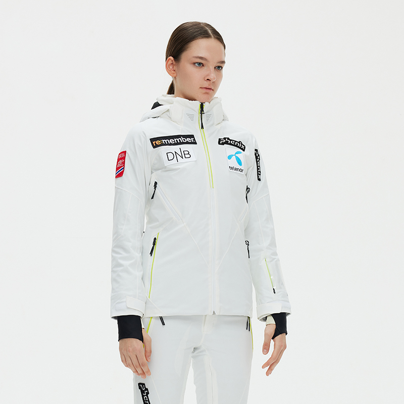 Purchase (W) フェニックス ナショナルチームシリーズ 防水防風スキージャケット ホワイト PCDW2OT04