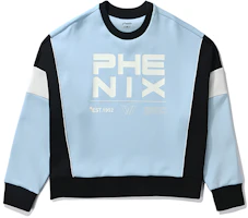 (Women) Phenix Urban Series Colorblock Logo Print Pullover Crewneck Sweatshirt Women PCEW2KT05 (Women) Phenix Urban Series Colorblock Logo Print Pullover Crewneck Sweatshirt Women PCEW2KT05