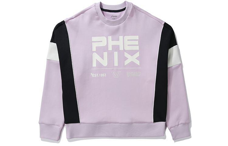 Details for (W) Sudadera Mujer Phenix Urban Series Colorblock con Logo y Cuello Redondo PCEW2KT05