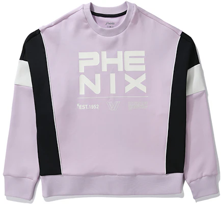 (W) Sudadera Mujer Phenix Urban Series Colorblock con Logo y Cuello Redondo PCEW2KT05 Details for (W) Sudadera Mujer Phenix Urban Series Colorblock con Logo y Cuello Redondo PCEW2KT05