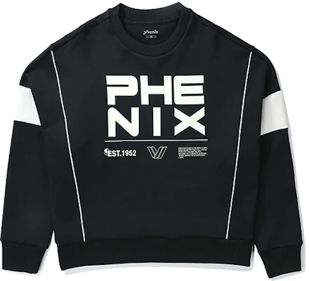 (W) Sudadera Mujer Phenix Urban Series Colorblock con Logo y Cuello Redondo PCEW2KT05 2