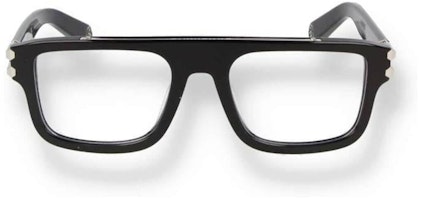 (Women) Philipp Plein Black Optical Glasses with Lettered Temples - Irregular Frame. VPP021MLIGHTFIGHTER700Y (Women) Philipp Plein Black Optical Glasses with Lettered Temples - Irregular Frame. VPP021MLIGHTFIGHTER700Y