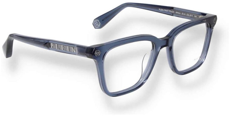 (W) PHILIPP PLEIN 藍色方框側邊標誌設計光學眼鏡 VPP015MFIRSTTOUCH0U11 Order (W) PHILIPP PLEIN 藍色方框側邊標誌設計光學眼鏡 VPP015MFIRSTTOUCH0U11