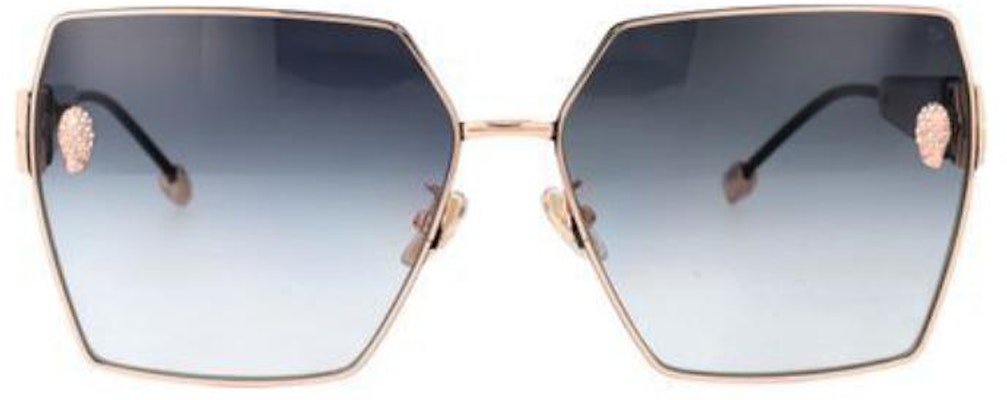 (W) PHILIPP PLEIN 不規則金色醋酸金屬太陽眼鏡附標誌款式。 SPP122S02AM Lookbook (W) PHILIPP PLEIN 不規則金色醋酸金屬太陽眼鏡附標誌款式。 SPP122S02AM