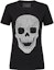 Buy (W) PHILIPP PLEIN 骷髏水鑽裝飾圓領T恤 黑色 P19C-WTK1283-PTE003N-02