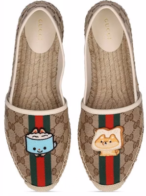 (W) Pikachu x Gucci GG Alpargatas 'Beige' 737513-FABOS-9743 Order (W) Pikachu x Gucci GG Alpargatas 'Beige' 737513-FABOS-9743