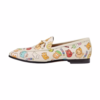 (W) Pikarar Gucci Jordaan Loafer 'Animal Print'