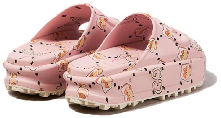 (W) Sandal Slide Pikarar x Gucci 'GG Animal Print - Pink Muda' 737926-JAAC6-6810 Purchase (W) Sandal Slide Pikarar x Gucci 'GG Animal Print - Pink Muda' 737926-JAAC6-6810