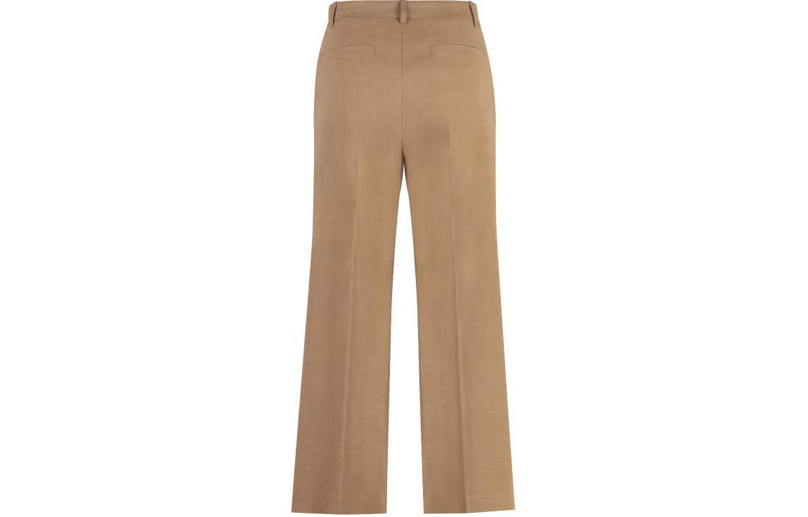 Lookbook (W) PINKO 米色直筒休闲裤拉链款式. 103227A0IM-C95