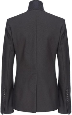 (W) PINKO Jaket Hitam Leher Tinggi Lengan Panjang Single-Breasted 103489A1UY-ZN1 Lookbook (W) PINKO Jaket Hitam Leher Tinggi Lengan Panjang Single-Breasted 103489A1UY-ZN1