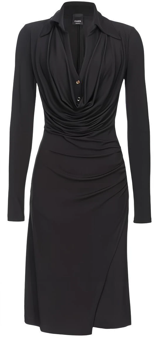 women-pinko-black-slim-fit-v-neck-long-sleeve-midi-dress-103052-a1-l0-z99
