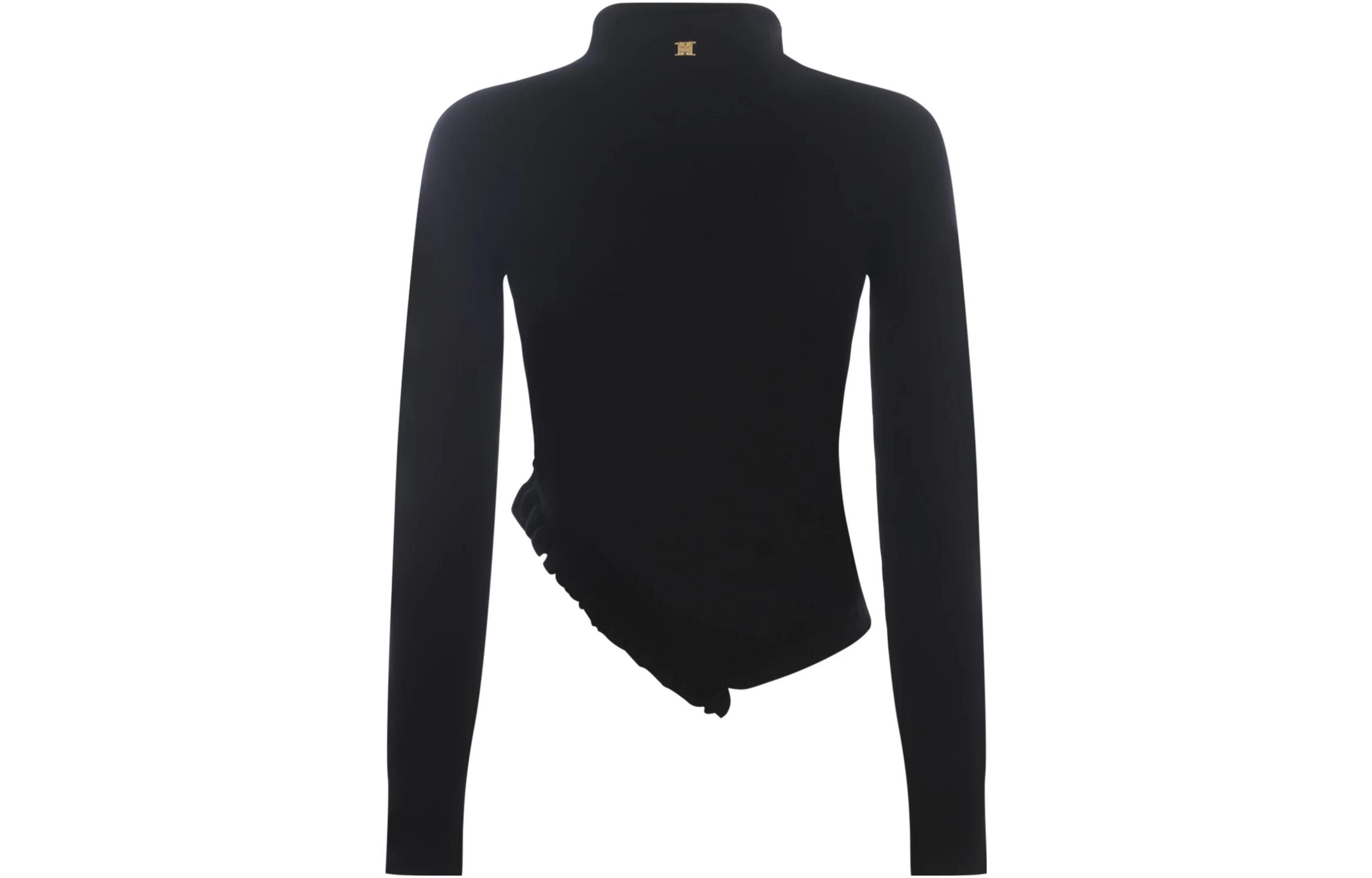 Lookbook (W) PINKO 黑色高領長袖針織毛衣 102119A189-Z99