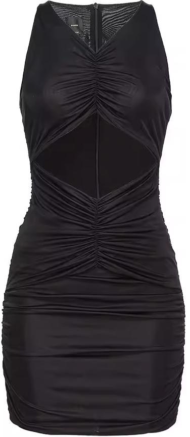 women-pinko-black-v-neck-slim-fit-sleeveless-mini-dress-with-zipper-detail-103267-a1-js-z99