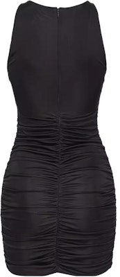 (W) PINKO 黑色V领修身无袖迷你连衣裙带拉链细节 103267A1JS-Z99 Lookbook (W) PINKO 黑色V领修身无袖迷你连衣裙带拉链细节 103267A1JS-Z99