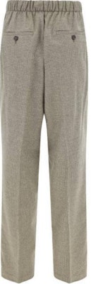 (W) PINKO 休閒寬鬆彈性腰褲 淺棕色。 104210A248-CS0 Lookbook (W) PINKO 休閒寬鬆彈性腰褲 淺棕色。 104210A248-CS0