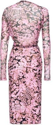 (W) PINKO 花卉修身长袖中长连衣裙 - 粉色 103023A1O5-UY6 Lookbook (W) PINKO 花卉修身长袖中长连衣裙 - 粉色 103023A1O5-UY6