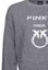 Purchase (W) PINKO Sweatshirt Kelabu Leher Bulat dengan Reka Bentuk Logo Huruf 100414Y7Z4-I42