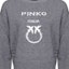 Details for (W) PINKO Sweatshirt Kelabu Leher Bulat dengan Reka Bentuk Logo Huruf 100414Y7Z4-I42