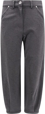 (W) PINKO 灰色中腰直筒休閒長褲拉鍊設計 104008A15M-I76 Buy (W) PINKO 灰色中腰直筒休閒長褲拉鍊設計 104008A15M-I76