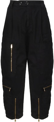 (W) PINKO 高腰寬鬆版型工裝褲 黑色. 102947A1M4-Z99 Order (W) PINKO 高腰寬鬆版型工裝褲 黑色. 102947A1M4-Z99