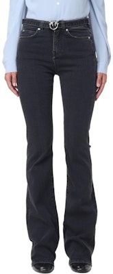 (W) PINKO 中腰喇叭長牛仔褲 黑色 100166A21V-Z99 Buy (W) PINKO 中腰喇叭長牛仔褲 黑色 100166A21V-Z99