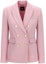 Buy (W) PINKO 粉色雙排扣西裝外套,附口袋及長袖設計。 102859A14I-N98