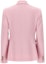 Lookbook (W) PINKO 粉色雙排扣西裝外套,附口袋及長袖設計。 102859A14I-N98