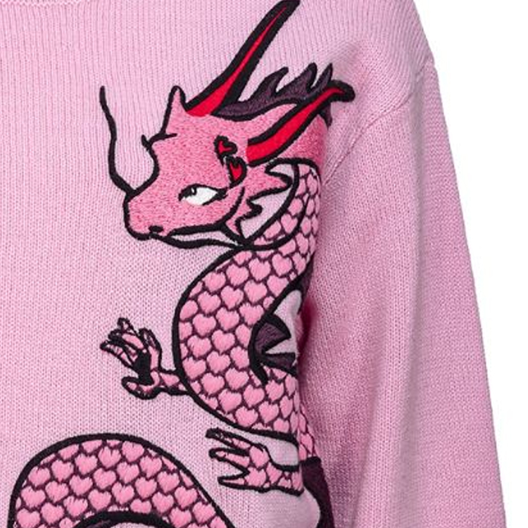 Purchase (W) PINKO 粉紅龍刺繡毛衣. 102875A1LM-N78