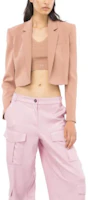 Shop (W) PINKO 粉色修身短版長袖外套 1026037624-L44