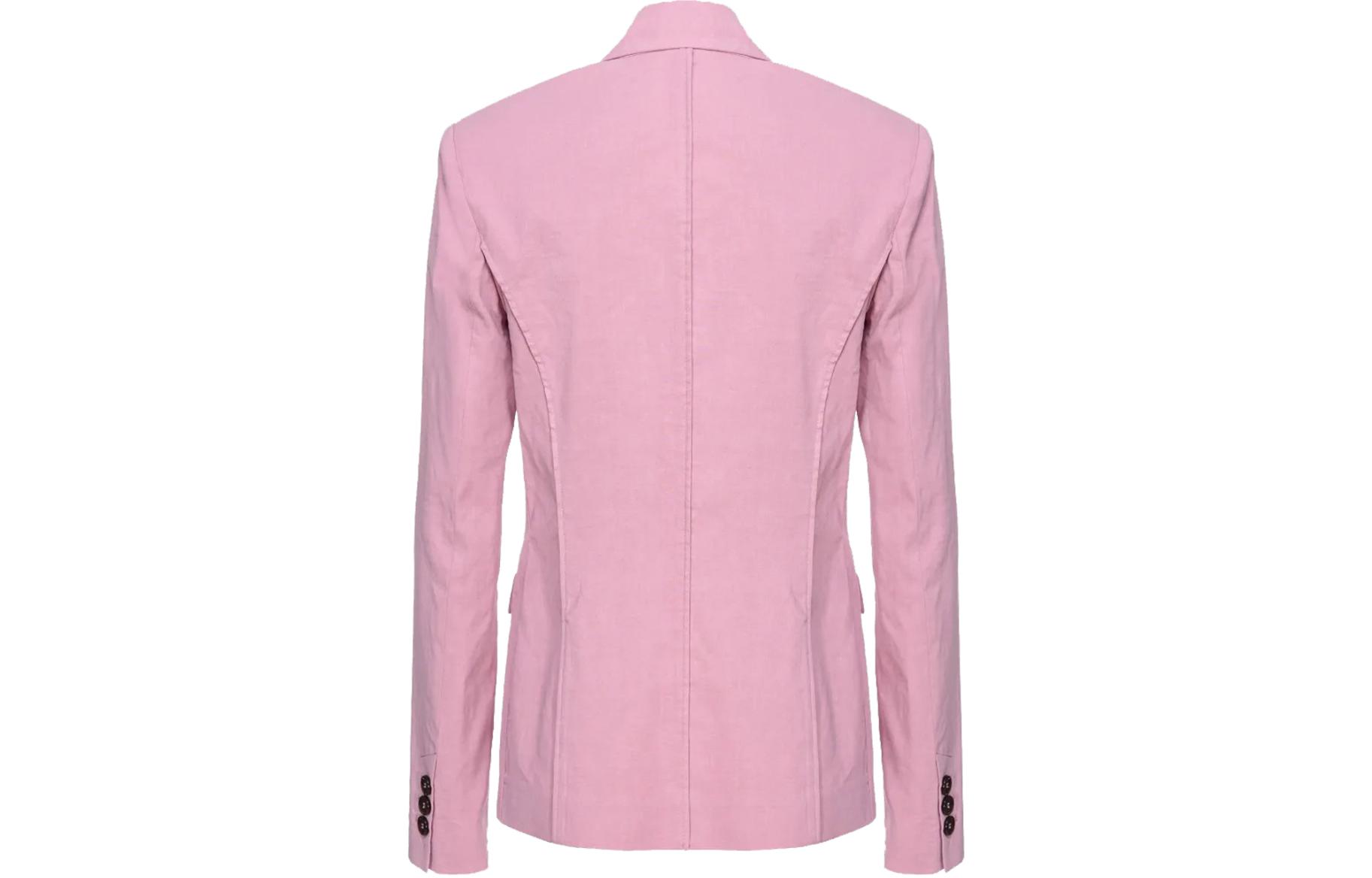 Lookbook (W) PINKO 粉色單扣長袖西裝外套 103244A1PA-N98