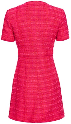 (W) PINKO 红色V领短袖纽扣迷你连衣裙. 103277A1OP-YNR Lookbook (W) PINKO 红色V领短袖纽扣迷你连衣裙. 103277A1OP-YNR