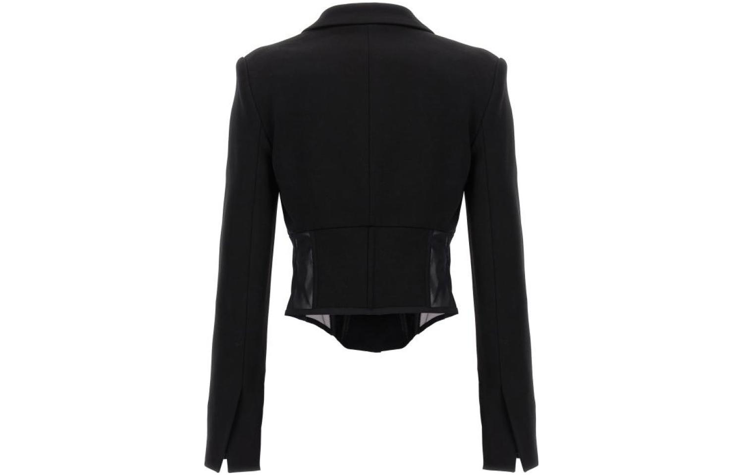 Lookbook (W) PINKO 素黑長袖西裝外套 101717A13E-Z99