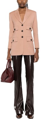 (W) PINKO 素色長袖西裝外套 - 粉色 102231A1B3-N33 Lookbook (W) PINKO 素色長袖西裝外套 - 粉色 102231A1B3-N33